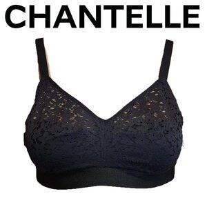 Chantelle Norah Comfort Supportive Wirefree Bra Black 38DDD